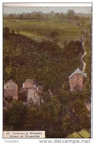 CPA.  ENVIRON DE MALMEDY.      Ruines De Renarstène. - Malmedy