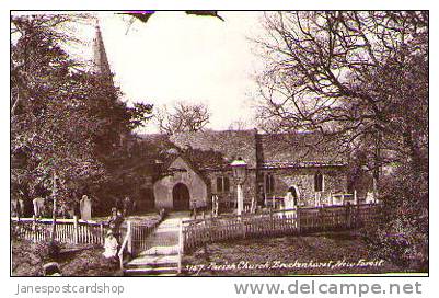 BROCKENHURST Parish Church - Real Photo - New Forest  - Hampshire - Otros & Sin Clasificación