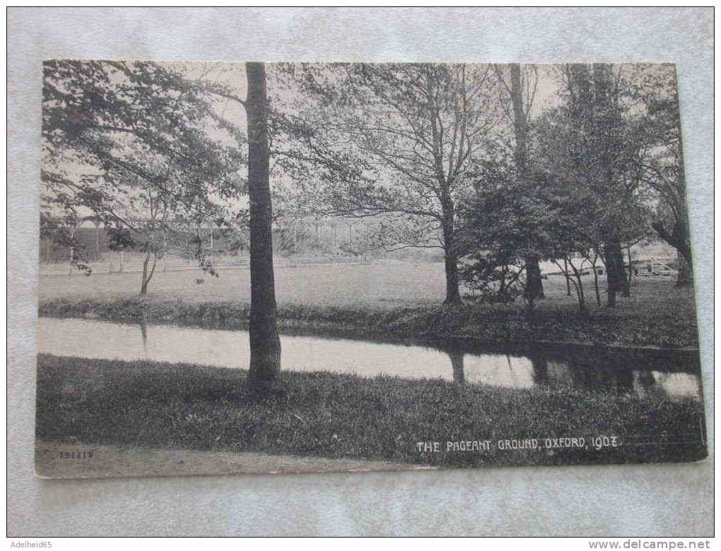 The Pageant Ground, Oxford, 1907 - Oxford