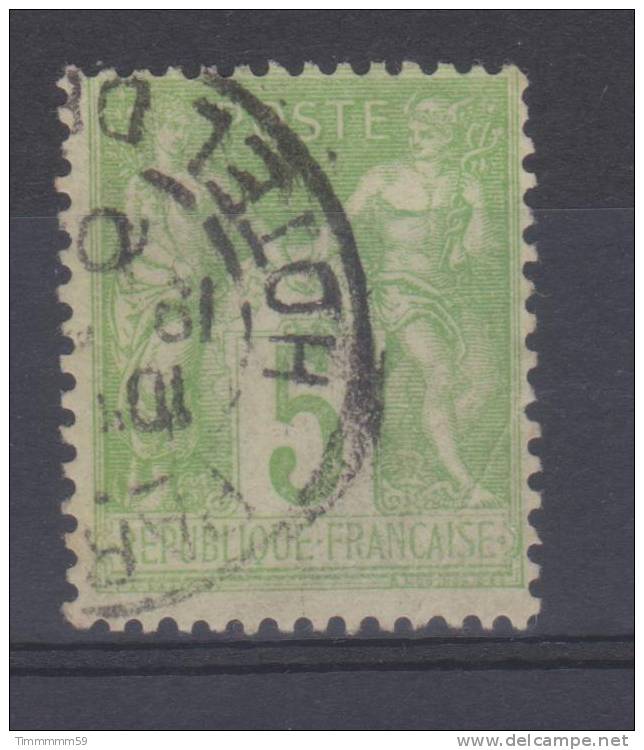 Lot N°8118  N°106  Oblit PARIS ( HOTEL DE VILLE ) - 1876-1898 Sage (Type II)