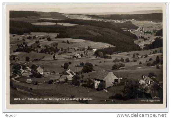 Blick Von Raitenbuch, Um Hintergrund Lenzkirch U. Kappel - Höchenschwand