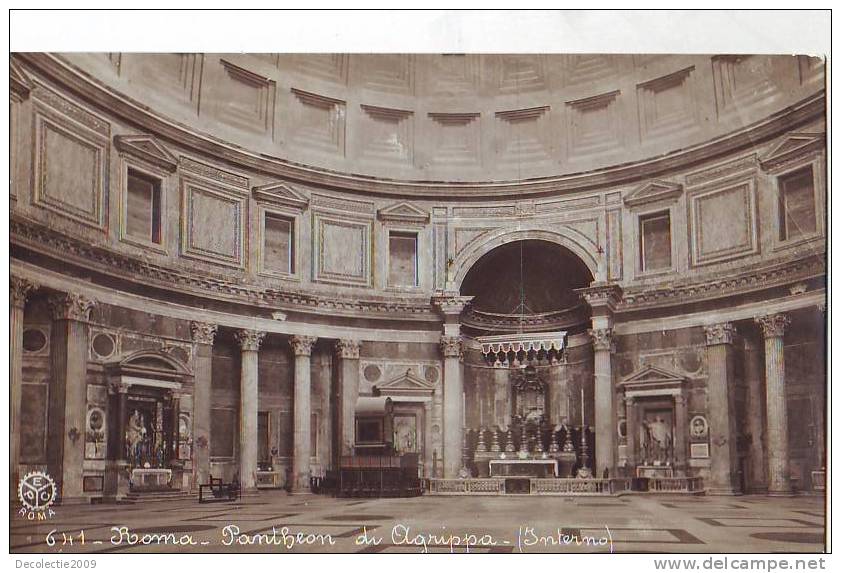 Z4288 Italy Lazio Roma Pantheon Di Agrippa Uncirculated - Pantheon