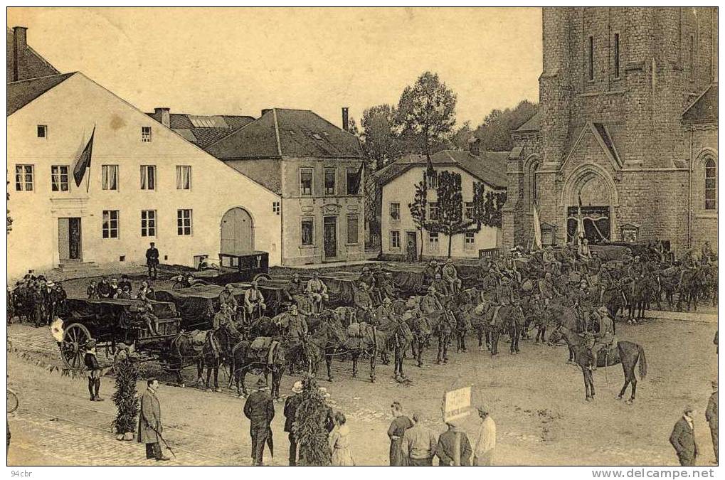 CPA  (belgique ) ETALLE Manifestation Patriote Des 18 Et 19  07 1920 En L Honneur Des Marthyrs De Rossignol - Etalle