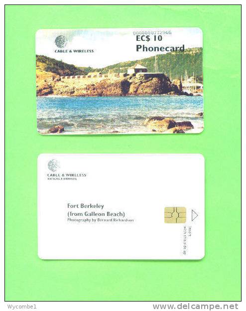 ANTIGUA AND BARBUDA - Chip Phonecard/Fort Berkely - Antigua And Barbuda
