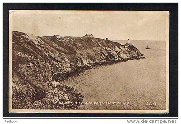 1953 Postcard - Howth Head & Baily Lighthouse Ireland Eire - Ref 463 - Dublin