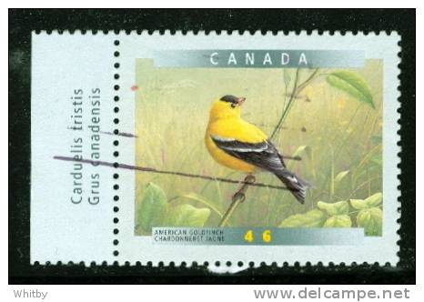 1999 46 Cent American Goldfinch #1772 With Inscription Tab - Oblitérés