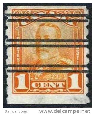 Canada #160 Used 1c King Geo V Coil Of 1929 - Coil Stamps