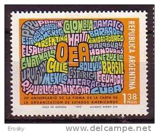 D0868 - ARGENTINA Yv N°978 ** - Ungebraucht