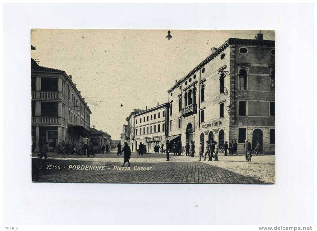 Pordenone 1910c Animata - Pordenone