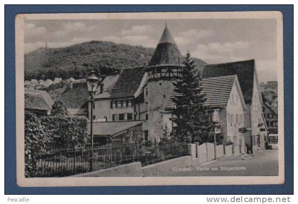 BADEN WURTTEMBERG ALBSTADT - CP EBINGEN - PARTIE AM BURGERTURM - A. SCHWEYER REUTLINGEN - Albstadt