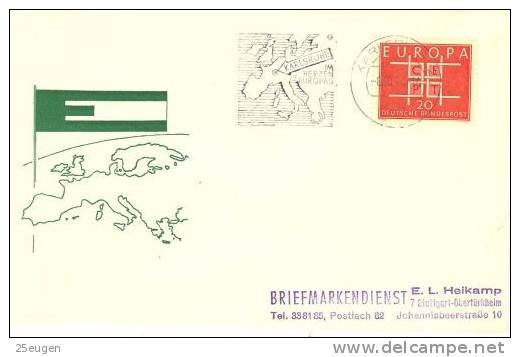 GERMANY 1964 EUROPA  CEPT POSTMARK - 1966