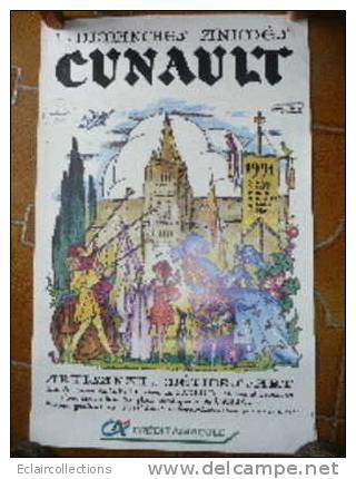 Affiche Jean Adrien Mercier Cunault 1991  - 63 X 42 - Posters