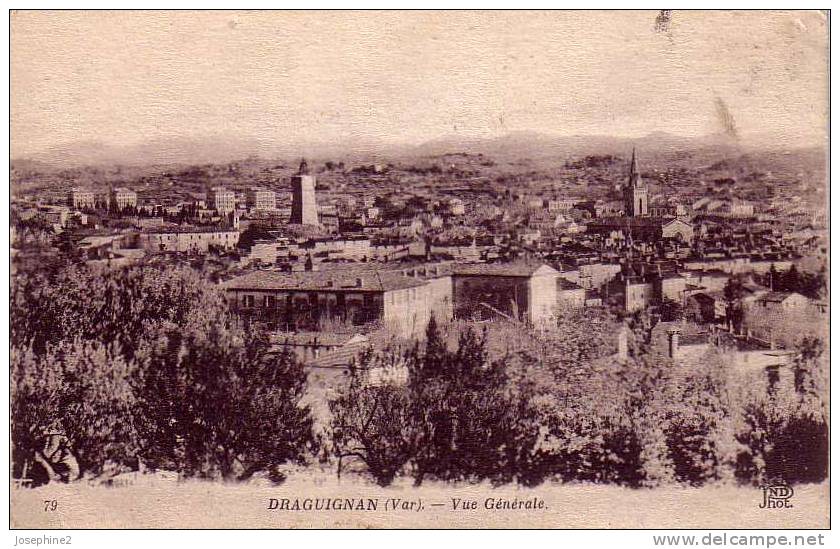 Draguignan - Vue Générale - - Draguignan