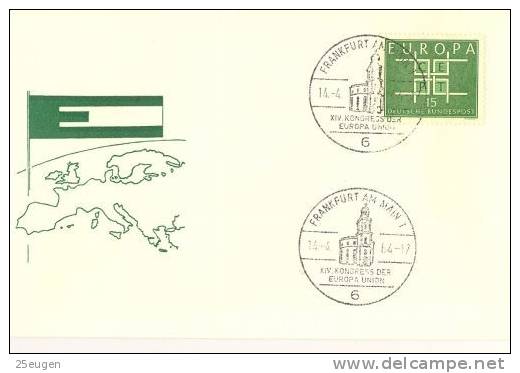 GERMANY 1964 EUROPA  CEPT POSTMARK - 1966