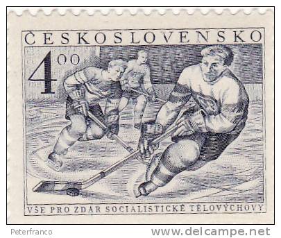 Cecoslovacchia - Per Il Successo Sportivo Socialista - Eishockey