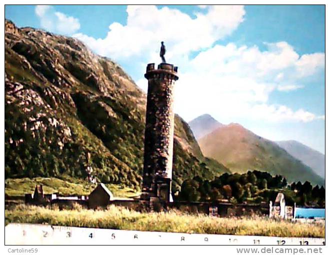 SCOTLAND INVENESS SHIRE MONUMENT PRINCE CHARLIE'S N1955 CB3965 - Inverness-shire