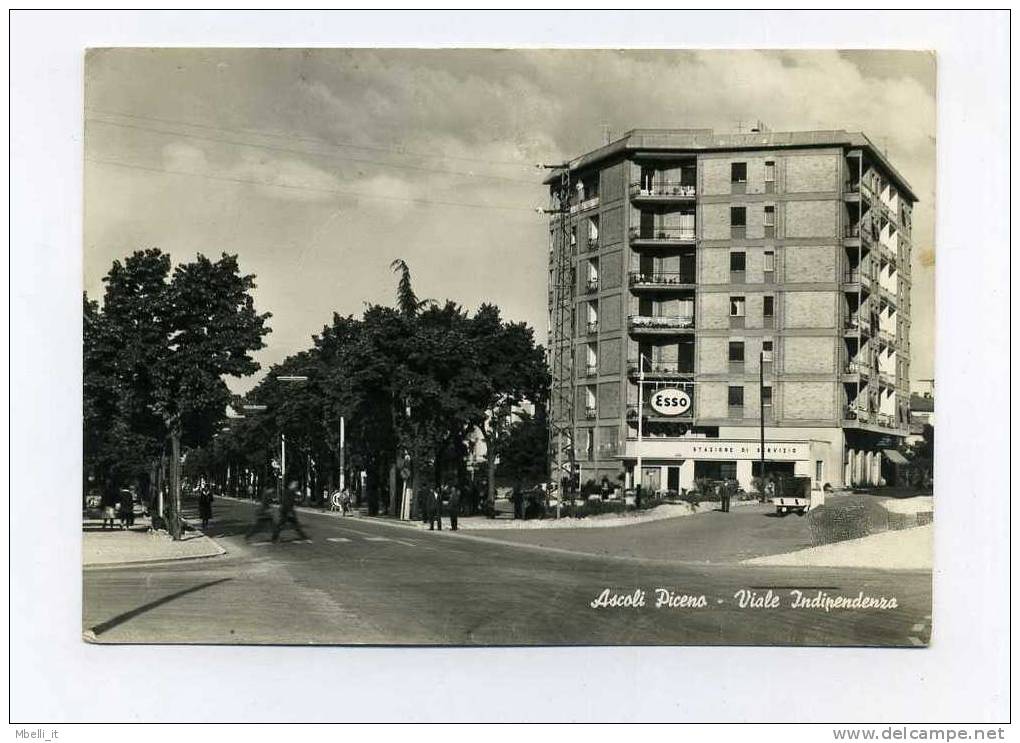 Ascoli Piceno 1963 Distributore Esso - Ascoli Piceno