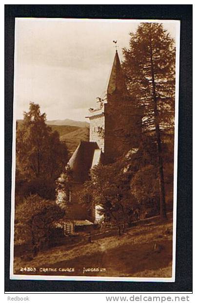 Judges Real Photo Postcard Crathie Church Aberdeenshire Scotland - Ref 464 - Aberdeenshire