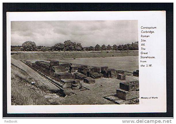 Real Photo Postcard Corbridge Northumberland - Corstopitum - Ref 464 - Other & Unclassified