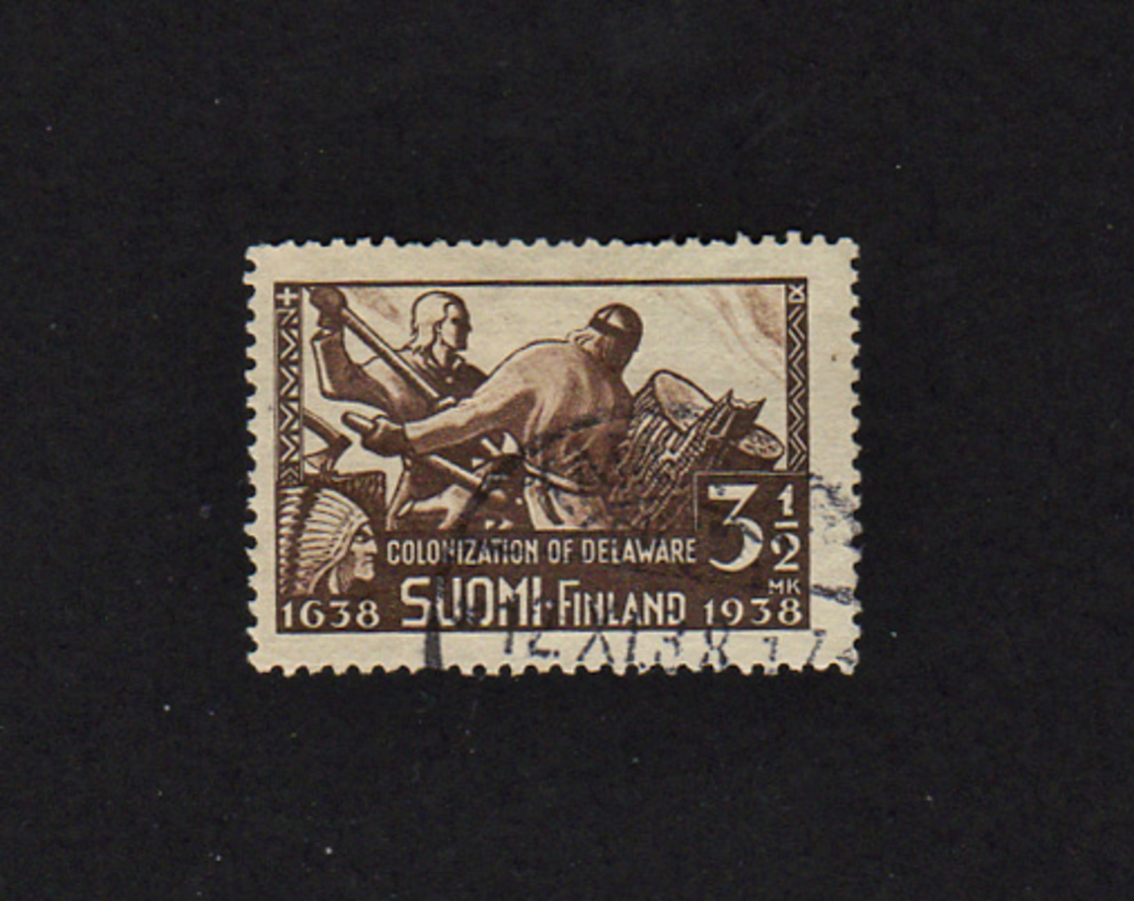 B667 Finland 1938  ( Sc# 214)  C&H - Usati