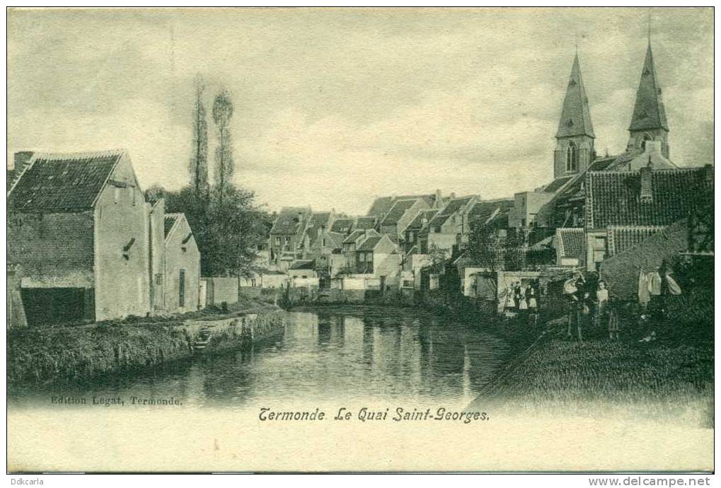 Termonde - Le Quai Saint-Georges - Dendermonde