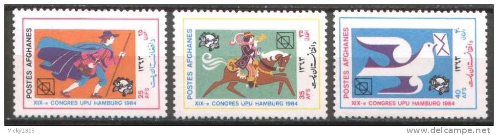 Afghanistan - Mi-Nr 1349/1351 Postfrisch / MNH ** (A111) - U.P.U.