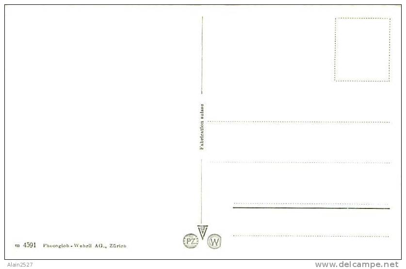 SEELISBERG - Ober U. Niederbauen (Photoglob, Wehrli, AG, Zûrich, N. 4591) - Bauen