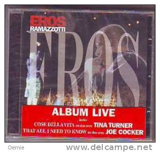 EROS   RAMAZZOTTI  °°°°°   EN LIVE   Cd Album - Autres - Musique Italienne