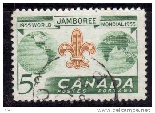 Canada 1955 N°Y.T. : 283 Obl. - Used Stamps