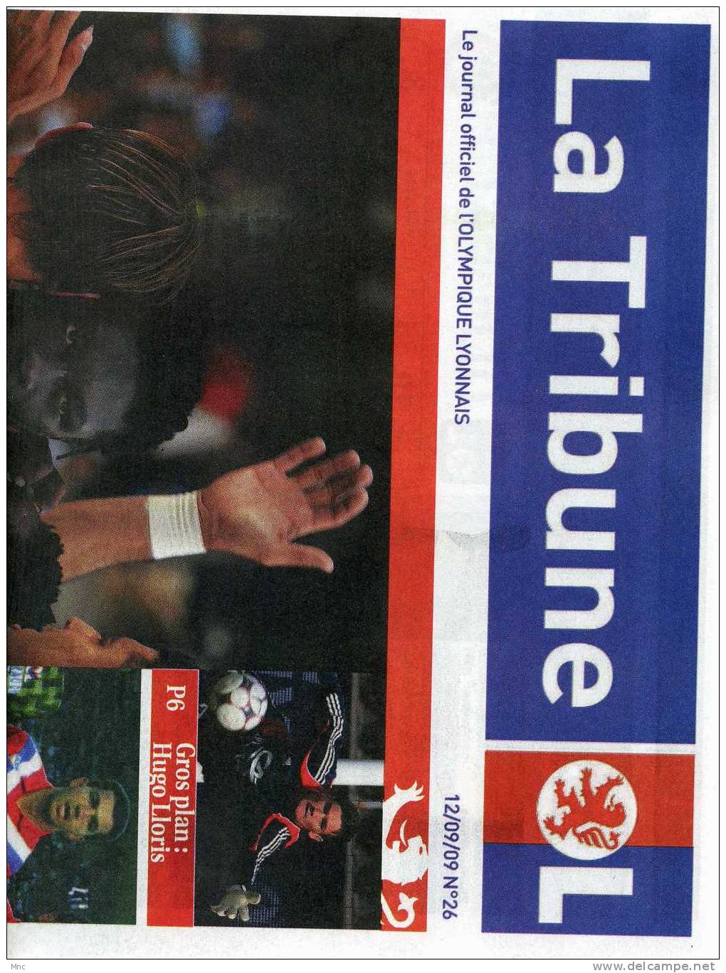 La Tribune De L'OL N° 26 2009/2010  Lyon/Lorient - Bekleidung, Souvenirs Und Sonstige