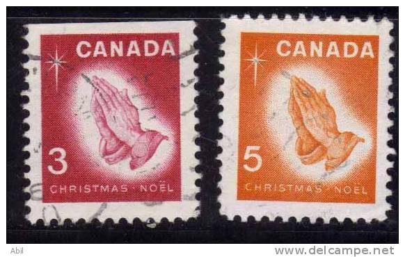 Canada 1966 N°Y.T. : 375 Et 376 Obl. - Gebruikt