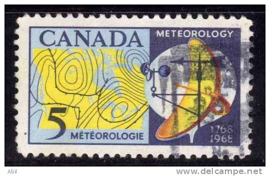 Canada 1968 N°Y.T. : 400 Papier Ordinaire Obl. - Gebruikt
