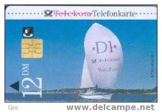 # GERMANY P03_93 D1 Mobilfunk 12 So6 05.93 -boat,bateau- Tres Bon Etat - P & PD-Series: Schalterkarten Der Dt. Telekom