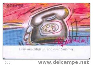 # GERMANY P15_92 Ringing Telephone 12 Gem 12.92  Tres Bon Etat - P & PD-Series: Schalterkarten Der Dt. Telekom