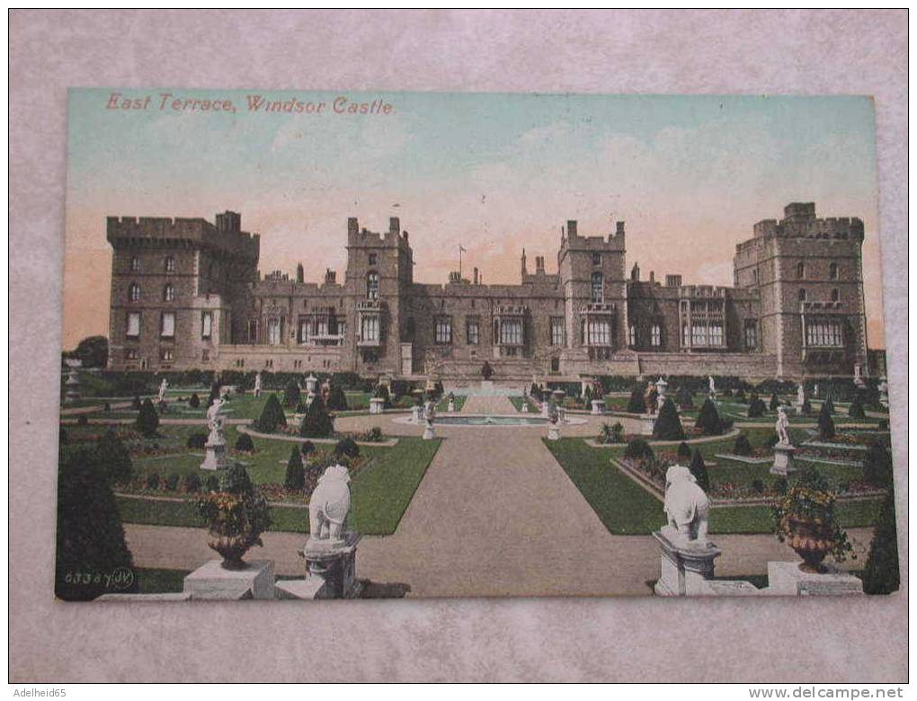 East Terrace, Windsor Castle 1910 To Petit Baisieux (Nord) France - Windsor Castle