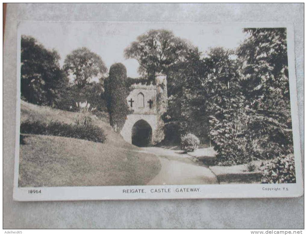 Reigate Castle Gateway 1958 To Cadetten Compagnie Breda - Surrey