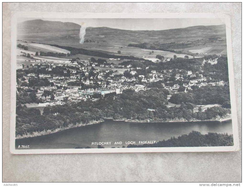 Pitlochry And Loch Faskally 1956 To Zwolle - Perthshire