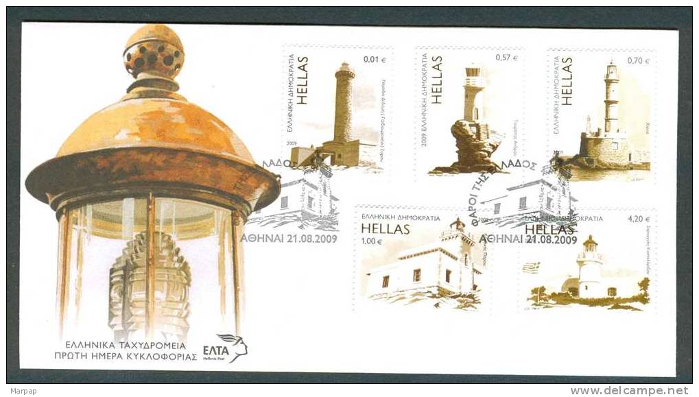 Greece, 2009 6th Issue, FDC - FDC