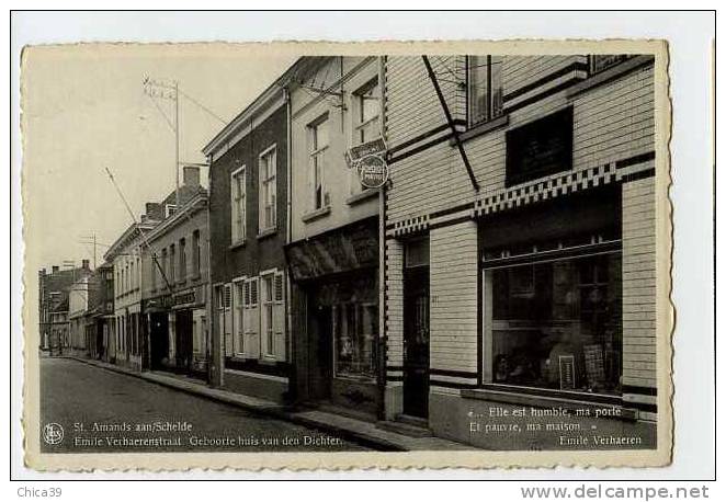 007776  -  Sint-Amands   -  Emile Verhaerenstraat  -  Geboorte Huis Van Den Dichter - Sint-Amands