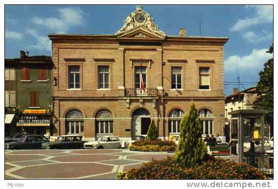 82 CASTELSARRASIN L'Hotel De Ville,automobiles - Castelsarrasin