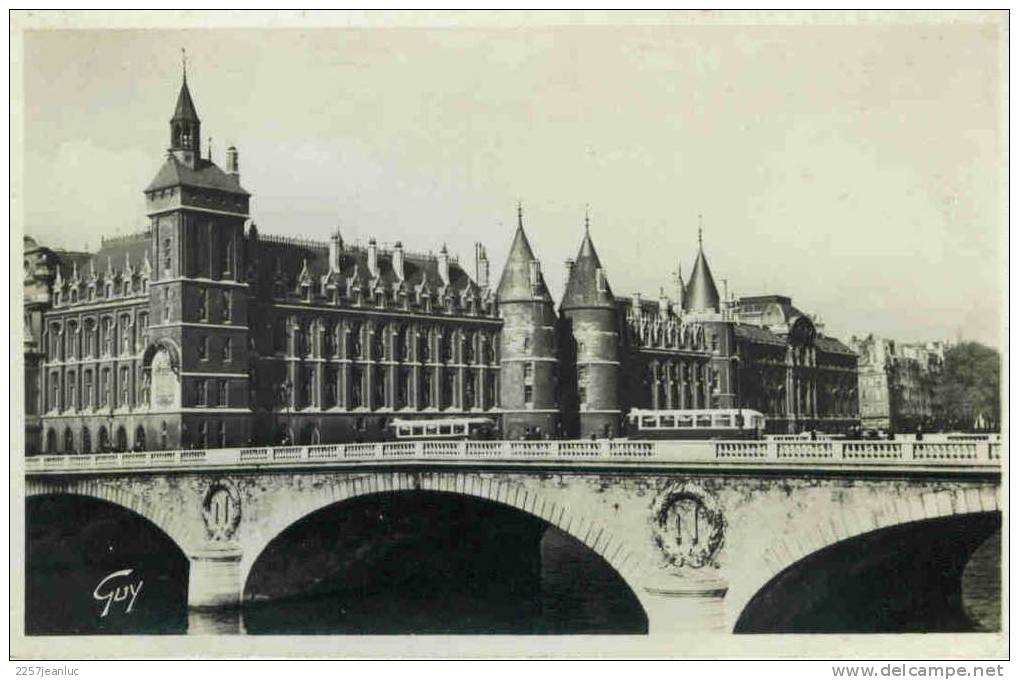 Cp Paris Et Ces Merveilles Le Palais De Justice Tbe - The River Seine And Its Banks
