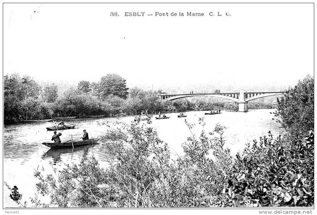 ESBLY - Pont De La Marne - Esbly