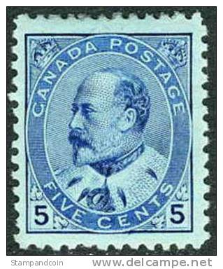 Canada 91 XF Mint Hinged King Edward VII From 1903 - Nuevos