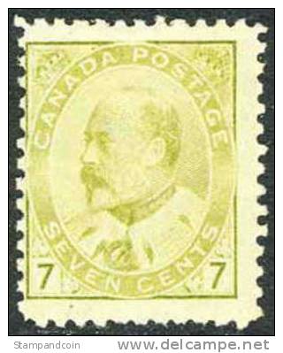 Canada 92 Mint Hinged King Edward VII From 1903 - Unused Stamps