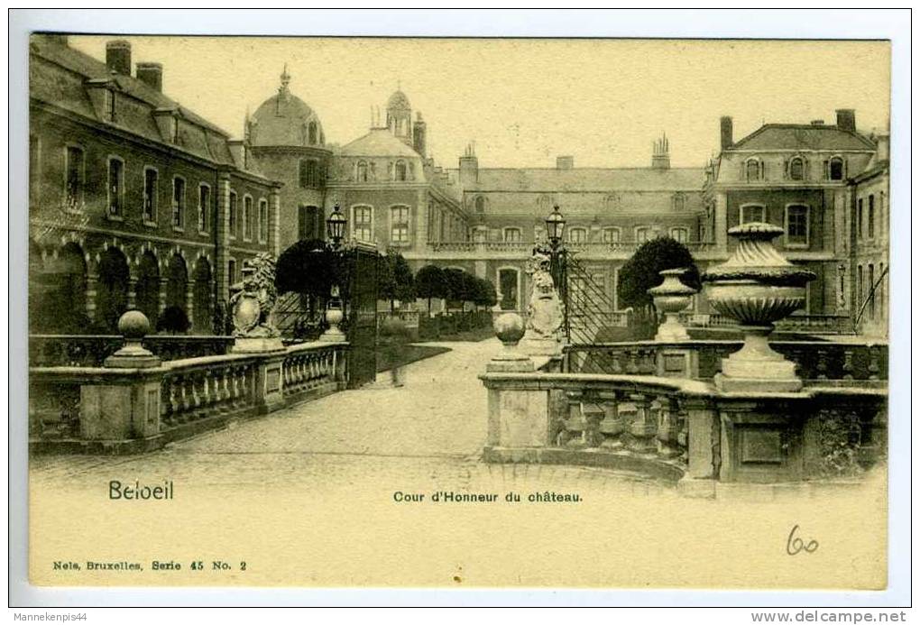 Beloeil - Cour D'Honneur Du Château - Nels Serie 45 N° 2 - Beloeil