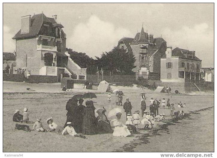 MORBIHAN  /  PLOEMEUR  /  LARMOR  /  UN  COIN  DE  LA  GRANDE  PLAGE , LES  VILLAS  À  LARMOR  EN  PLOEMEUR - Ploemeur