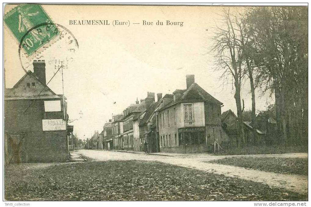 BEAUMESNIL - Rue Du Bourg - Beaumesnil