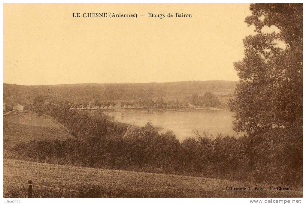LE CHESNE (08) Bord De L'étang - Le Chesne