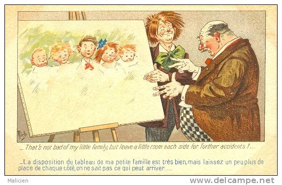 ILLUSTRATEURS- Ref 438-illustrateur  Mich - Le Tableau D Enfants    -carte Bon Etat - - Mich