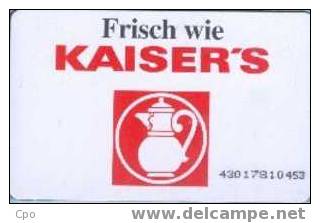 # GERMANY S86_93 Kaiser's 12 So6 01.93 Tres Bon Etat - S-Series: Schalterserie Mit Fremdfirmenreklame